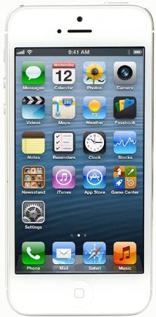 Смартфон Apple iPhone 5 32Gb White & Silver - Рассказово