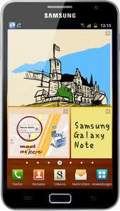 Смартфон Samsung Galaxy Note GT-N7000 Blue - Рассказово